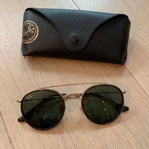 Ray Ban Round Double Bridge Sunglasses